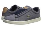 Lacoste Carnaby Evo 218 3 (navy/off-white) Women's Lace Up Casual Shoes