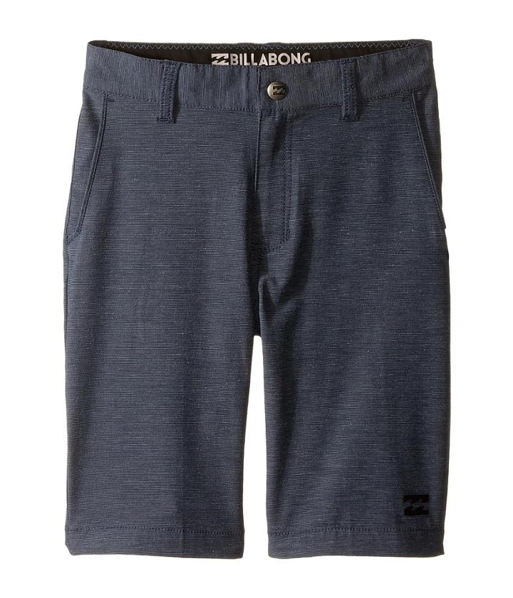 Billabong Kids Crossfire X Shorts (toddler/little Kids) (navy) Boy's Shorts