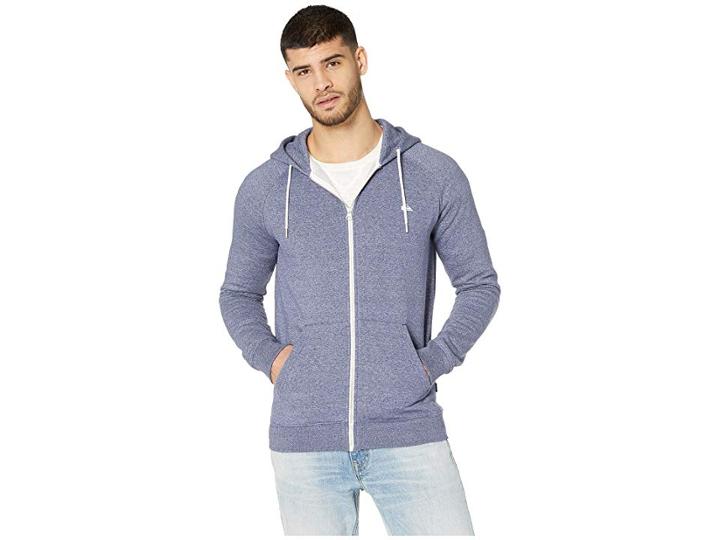 Quiksilver Everyday Zip (medieval Blue Heather) Men's Clothing