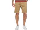 Lucky Brand Stretch Sateen Flat Front Shorts (twill) Men's Shorts