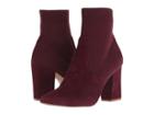 Steve Madden Remy Bootie (burgundy Suede) Women's Pull-on Boots