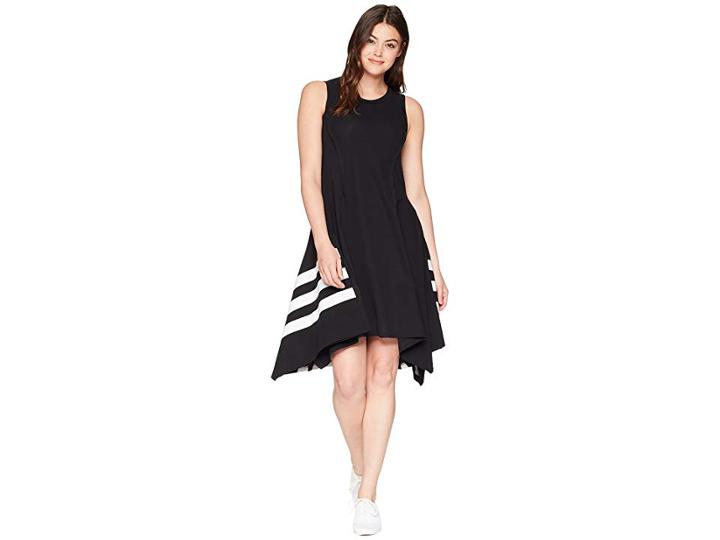 Adidas Y-3 By Yohji Yamamoto Stripe Tunic (black/core White) Women's Clothing