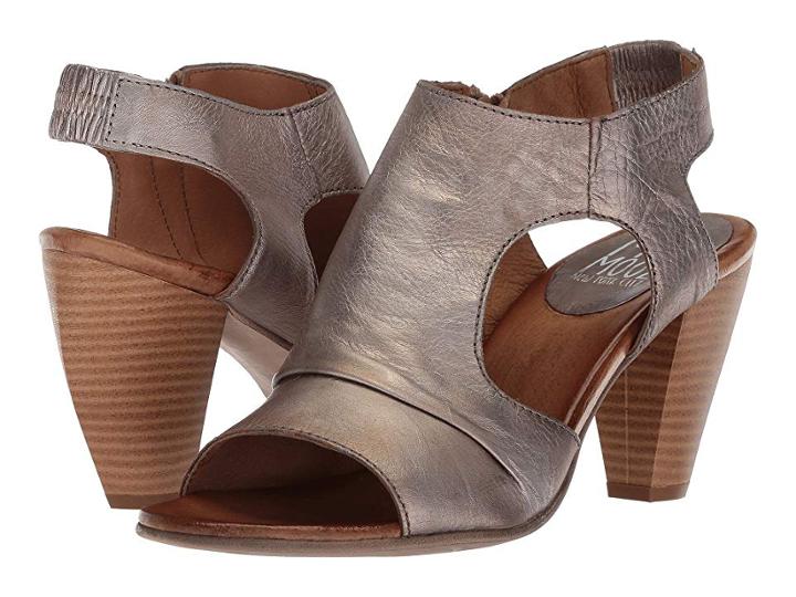 Miz Mooz Mardi (nickel) Women's Dress Sandals