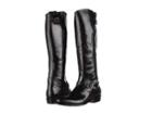 Frye Dorado Buckle Riding (black Smooth Polished Veg) Women's Dress Pull-on Boots
