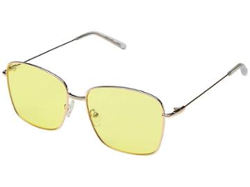 Thomas James La By Perverse Sunglasses Eva (gold/yellow Transparent Lens) Fashion Sunglasses