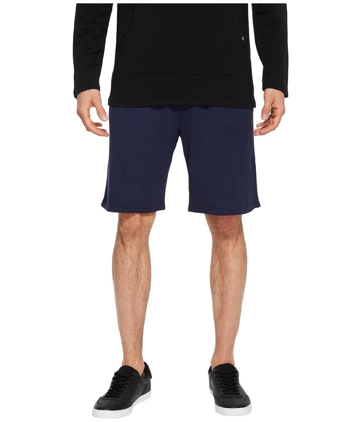 Threads 4 Thought Feather Fleece Drawstring Shorts (raw Denim) Men's Shorts