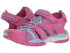 Geox Kids Borealis 8 (big Kid) (fuchsia/sky) Girl's Shoes