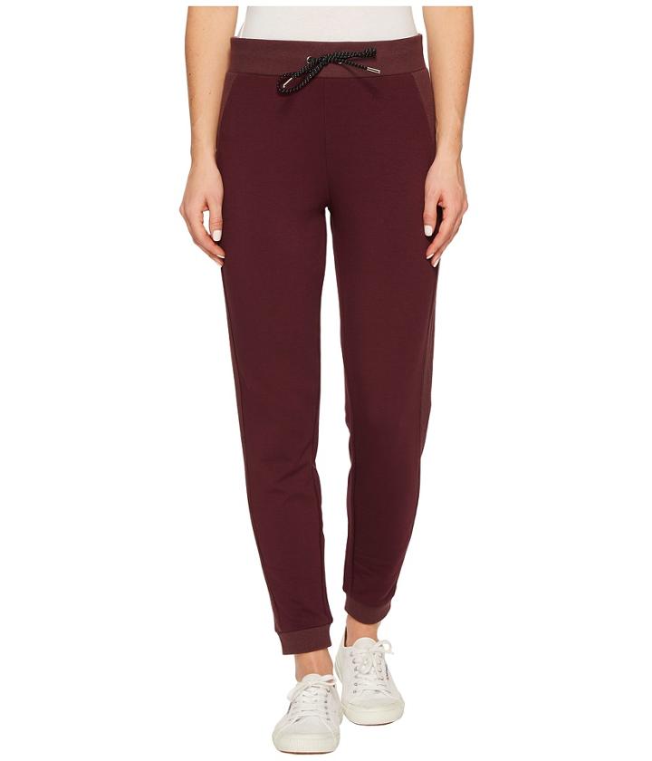 Ivanka Trump Knit Quilted Leisure Pants (beetroot) Women's Casual Pants
