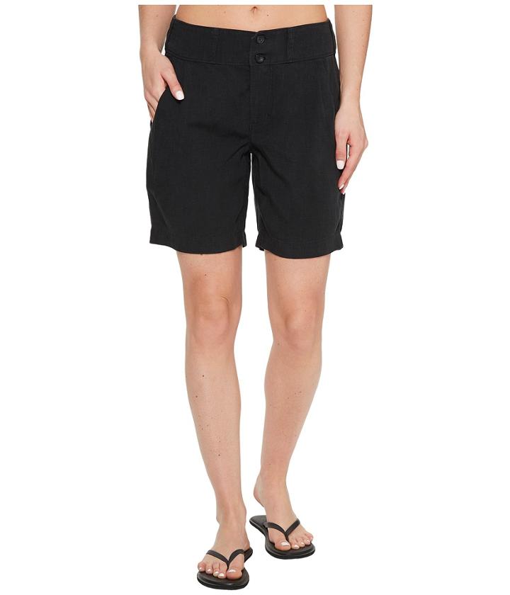 Nau Flaxible Long Shorts (caviar) Women's Shorts