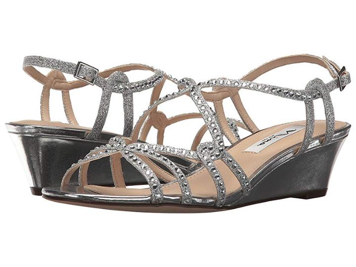 Nina Finola (silver) Women's Sandals