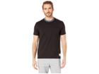 Calvin Klein Jeans Short Sleeve Slub Ringer Tee (black) Men's T Shirt