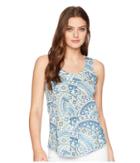 Aventura Clothing Element Tank Top (blue Indigo) Women's Sleeveless