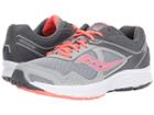 Saucony Cohesion 10 (grey/coral) Women's Shoes