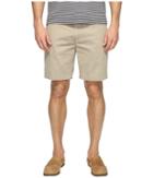 Nautica Anchor Twill Flat Front Shorts (true Khaki) Men's Shorts