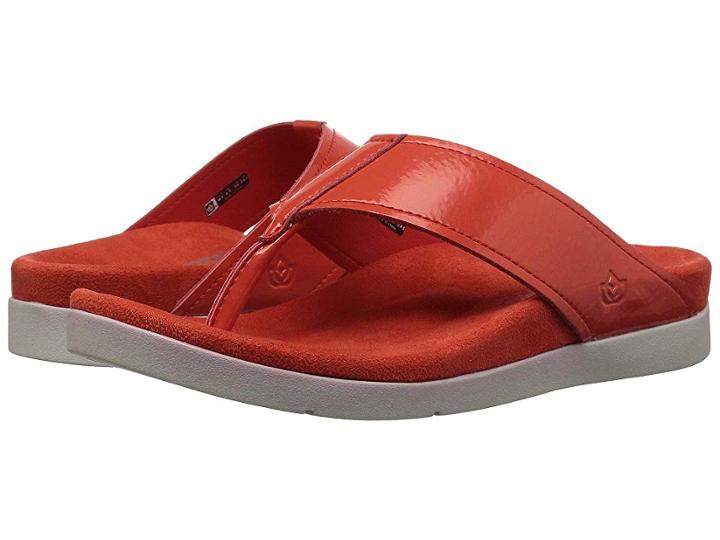 Spenco Hampton Sandal (cherry Tomato) Women's Shoes