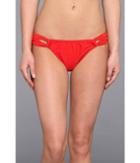 Shoshanna Solid Loop Bikini Brief (cherry Red) Women's Swimwear