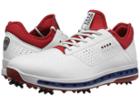 Ecco Golf Cool 18 Gtx (white/tomato) Men's Golf Shoes