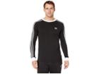 Adidas Skateboarding Clima 2.0 Long Sleeve Tee (black/white) Men's Long Sleeve Pullover