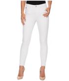 Fdj French Dressing Jeans Sunset Hues Olivia Slim Ankle In White (white) Women's Jeans