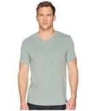 Lucky Brand Venice Burnout V-neck Tee (laurel Wreath) Men's Clothing