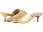 Franco Sarto Doxie (gold Snake) Women's 1-2 Inch Heel Shoes