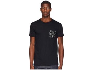 Naked & Famous Pocket Tee Dragon (black) Men's T Shirt