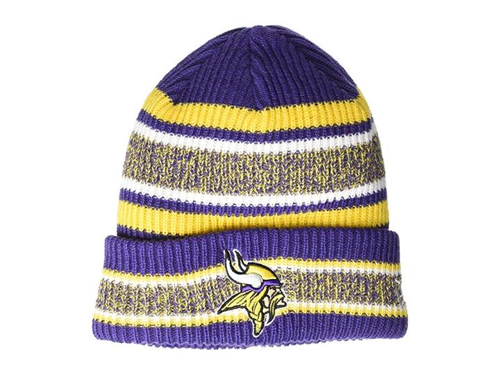 New Era Minnesota Vikings Vintage Stripe (purple) Baseball Caps