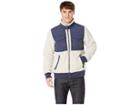 Burton Bower Full Zip Fleece (bone White/mood Indigo) Men's Fleece