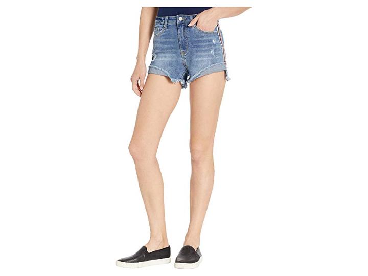 Unionbay Roxie Sport Stripe Shorts (1981 Blue) Women's Shorts
