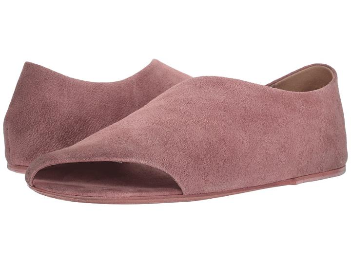 Marsell Open Sided Flat (rose) Women's Shoes