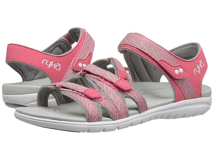 Ryka Savannah (calypso Coral/frost Grey/summer Grey) Women's  Shoes