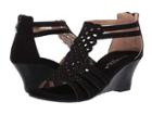 Patrizia Sagebrush (black) Women's Wedge Shoes