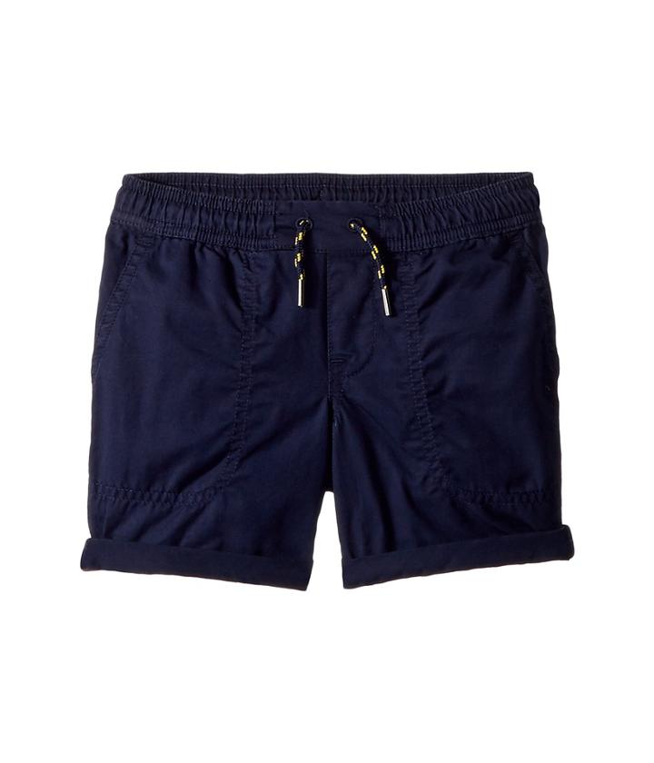 Polo Ralph Lauren Kids Relaxed Fit Cotton Shorts (toddler) (newport Navy) Boy's Shorts