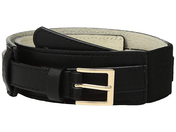 Lodis Accessories Overlay Stretch Belt (black) Women's Belts