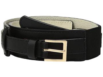 Lodis Accessories Overlay Stretch Belt (black) Women's Belts