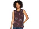 Lucky Brand Floral Printed Tank Top (multi) Women's Clothing