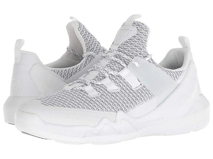 Skechers Dlt-a (white/gray) Men's Shoes