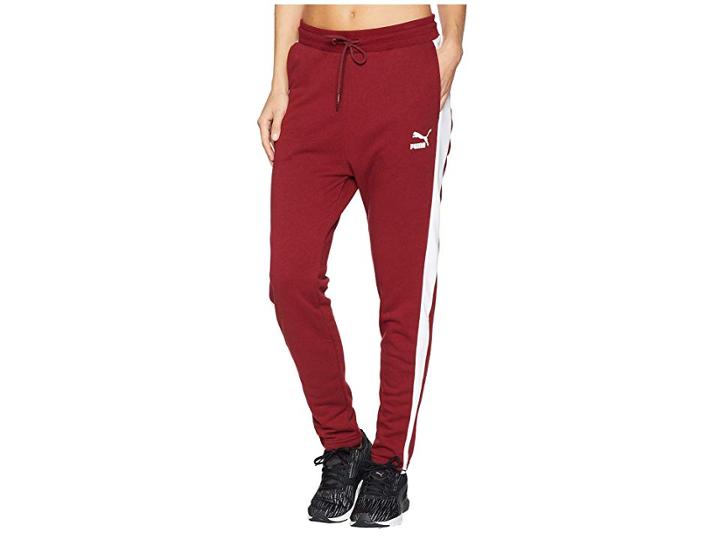 Puma Classics T7 Track Pants (pomegranate) Women's Casual Pants