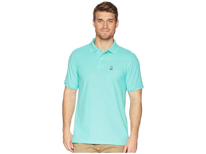 Psycho Bunny Classic Polo Fashion Colors (florida) Men's Short Sleeve Pullover