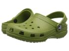 Crocs Kids Classic (infant/toddler/youth) (parrot Green) Kids Shoes