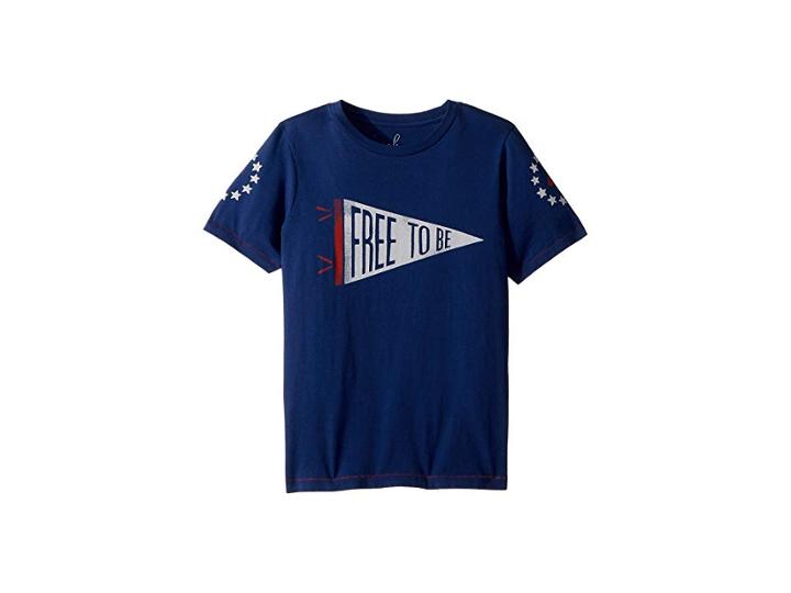 Peek Free To Be Tee (toddler/little Kids/big Kids) (navy) Boy's T Shirt