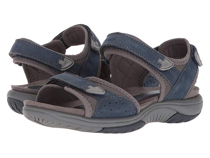 Rockport Franklin Three Strap (blue) Women's Shoes