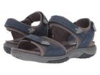 Rockport Franklin Three Strap (blue) Women's Shoes