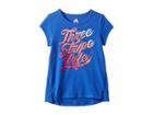 Adidas Kids On My Game T-shirt (little Kids) (royal) Girl's T Shirt