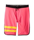 Hurley Kids Block Party Boardshorts (big Kids) (bright Pink) Boy's Swimwear