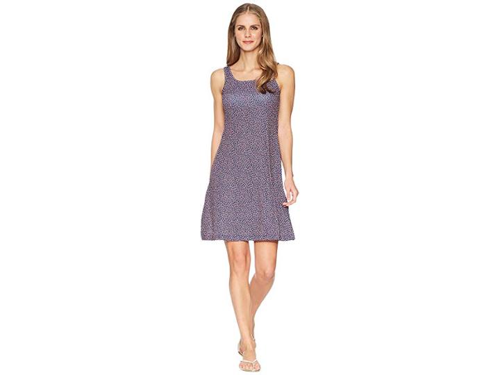 Columbia Freezertm Iii Dress (collegiate Navy Lighthouse Print) Women's Dress