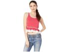Juicy Couture Flirty Ruffle Hem Sweater (pixie Pink) Women's Clothing