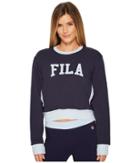 Fila Sheena Sweatshirt (navy/skyway) Women's Sweatshirt