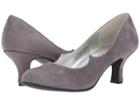 Amiana 15-a5477 (little Kid/big Kid/adult) (grey Suede Fabric) Girl's Shoes