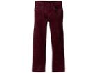 Janie And Jack Five-pocket Stretch Pants (toddler/little Kids/big Kids) (burgundy Corduroy) Boy's Casual Pants